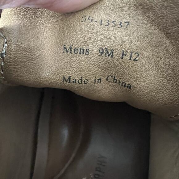 Johnston & Murphy Hunley Plain Toe Chukka Boots Shoes Size 9 M Black Leather - Picture 11 of 11